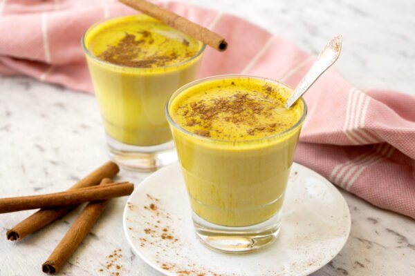 Hot and Iced Turmeric Lattes